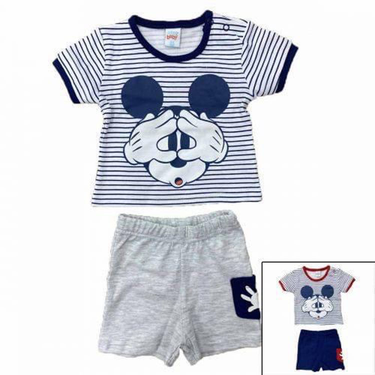 Picture of ENGBM32-7505- COTTON DISNEY BABY MICKEY SETS -